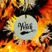 Witch Hanging Halloween Decoration