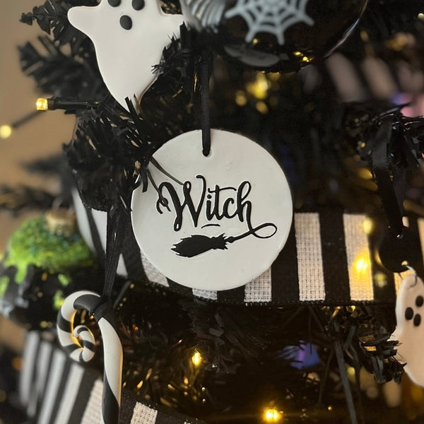 Witch Hanging Halloween Decoration