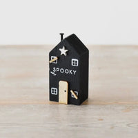 Spooky Wooden House Block