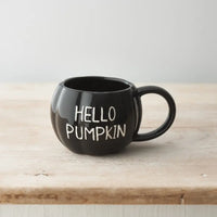 Hello Pumpkin Mug (Black)