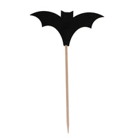 Bat Cocktail Halloween Party Sticks
