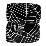 Sourpuss Spiderweb Full Size Blanket Black/White