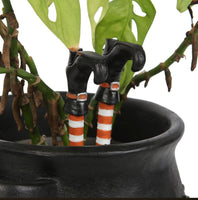 Witch Leg Plant Pot Ornament