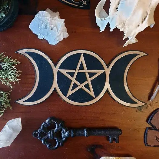 Triple Goddess Altar Tile 20cm