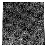 Sourpuss Spiderweb Full Size Blanket Black/White