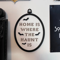 Home Is Where The Haunt Is Wall Decor