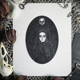 Caitlin McCarthy Art ~ Memento Mori - Fine Art Print - Victorian Mourning