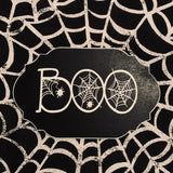 Boo Decorative Wall Plaque