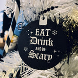 Eat, Drink & Be Scary Hanging Decoration