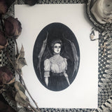 Caitlin McCarthy Art - Lilith Fine Art Print - Gothic Illustration