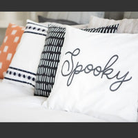 Spooky Halloween Pillow Cover