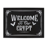 Welcome to Our Crypt Wall Plaque