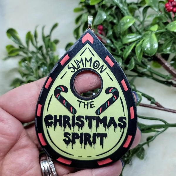 Creepy Christmas Ornament Summoning the Christmas Spirit