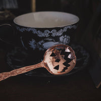 Lively Ghosts -Haunted Hallows Tea Spoon - Rose Gold