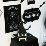 Witch Font Witches Hat Small
