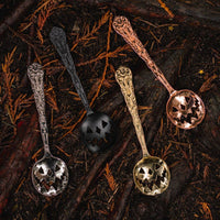 Lively Ghosts -Haunted Hallows Tea Spoon - Rose Gold