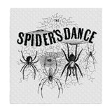The Spiders Dance Fancy Webs Halloween SWEDISH DISH CLOTH