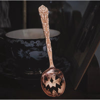 Lively Ghosts -Haunted Hallows Tea Spoon - Gold