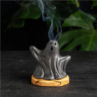 Ghost Incense Holder - Grey