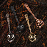 Lively Ghosts -Haunted Hallows Tea Spoon - Silver