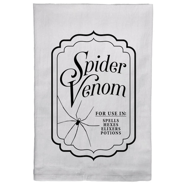 Spider Goth Hanging Kitchen Towel Pair/ Tea Towel/ Sitter Gift