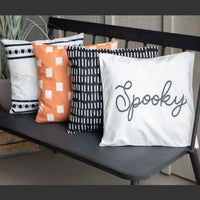 Spooky Halloween Pillow Cover
