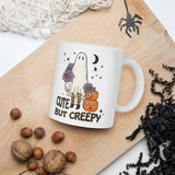 Cute but Creepy Ghost Vintage Inspired Halloween Coffee Mug